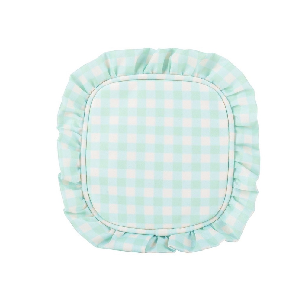 Stoney Clover Lane mint chip mini ruffle pouch